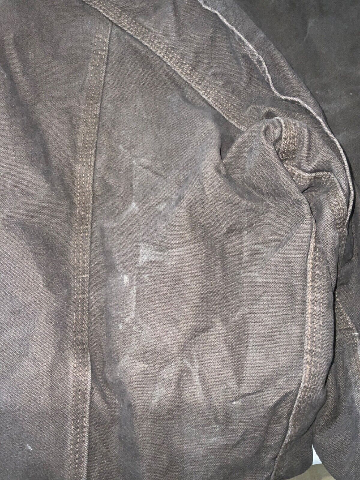 Carhartt Detroit Jacket 3XL Brown Full Zip Blanket Lined Workwear
