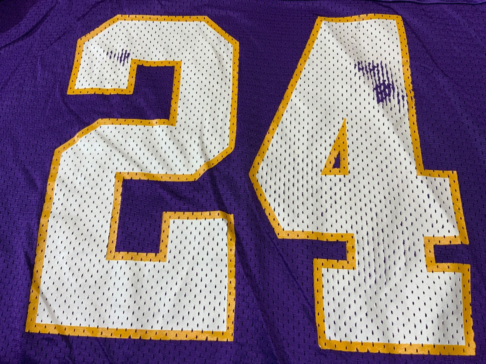 Vintage Minnesota Vikings Jersey XL Nike Robert Griffith Purple Nfl