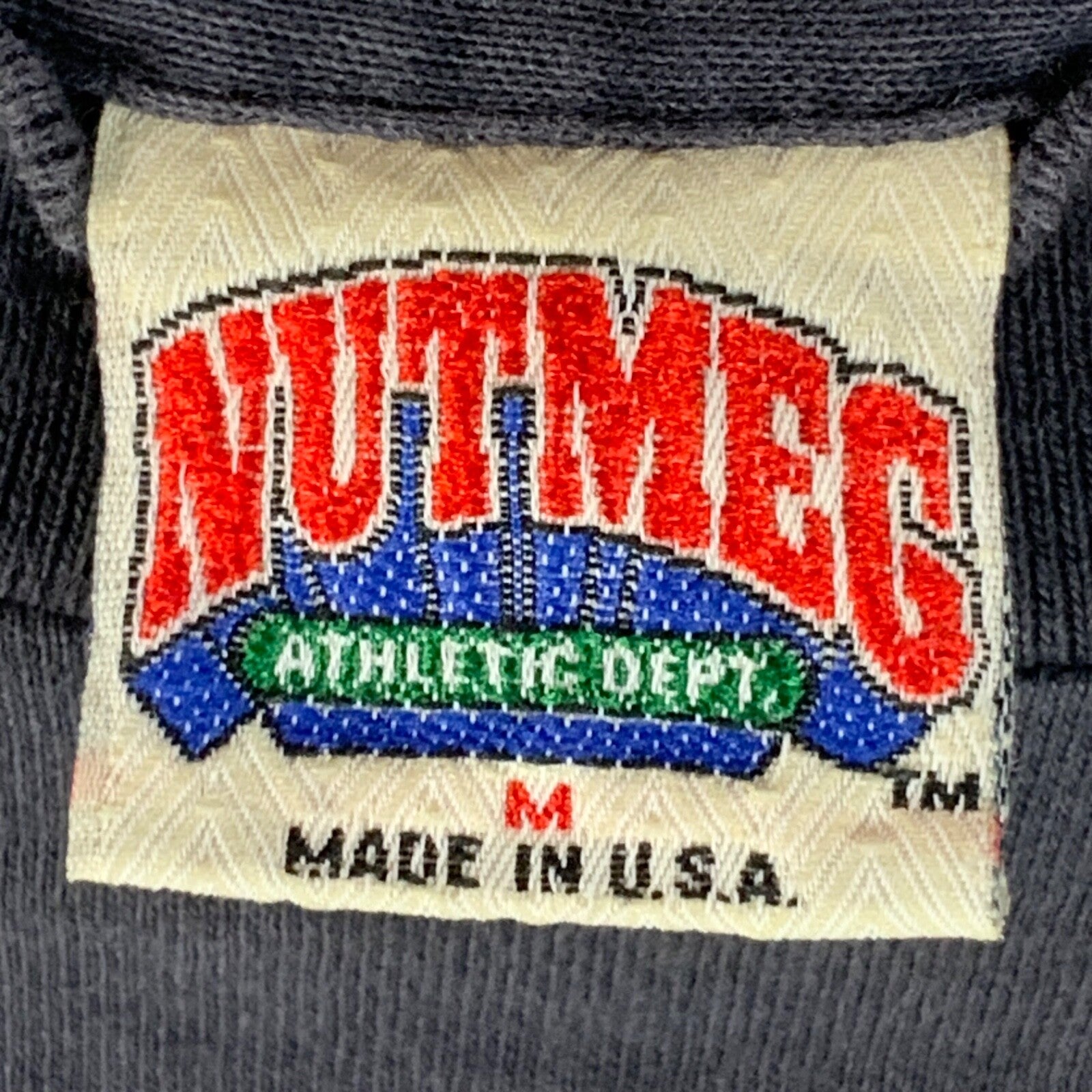 Vintage Washington Capitals Nutmeg T-shirt Medium Single Stitch 1989 Nhl 1980s