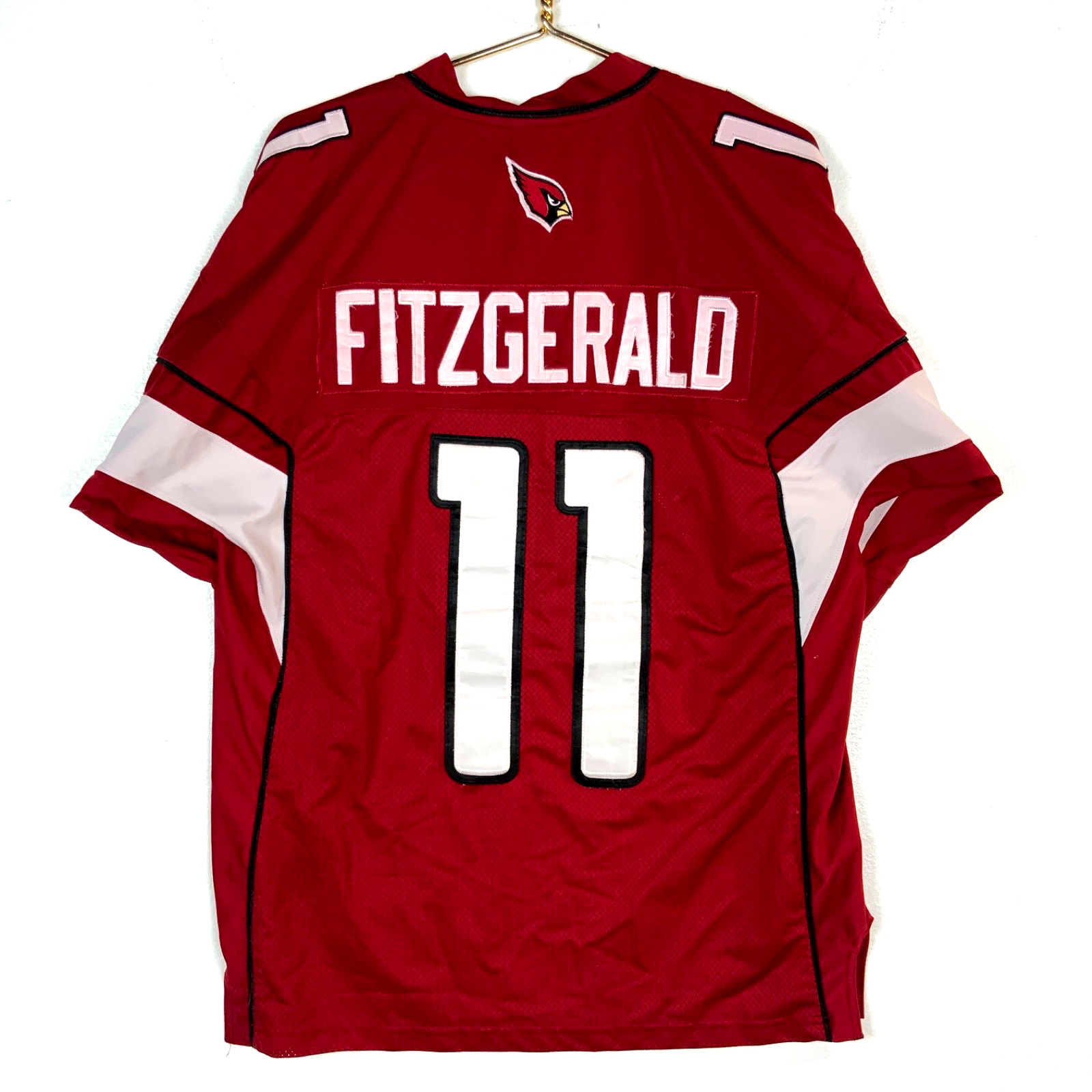Arizona Cardinals Authentic Jersey Size 48 Reebok Larry Fitzgerald Red Nfl