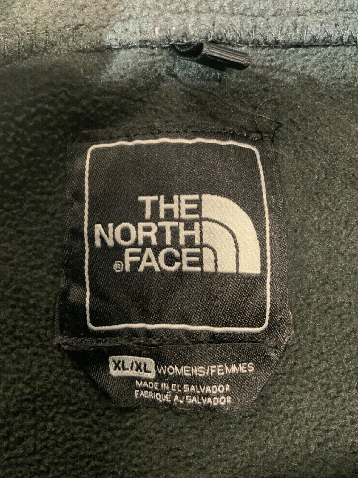 The North Face Denali Fleece Sweater Jacket Women’s XL Black Full Zip