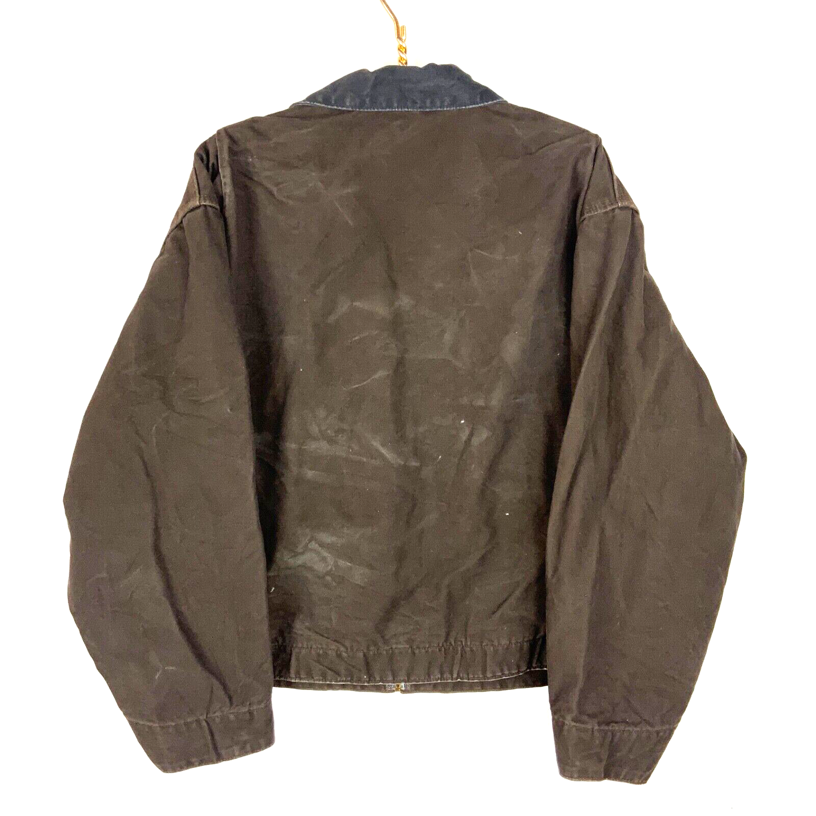 Carhartt Detroit Jacket 3XL Brown Full Zip Blanket Lined Workwear