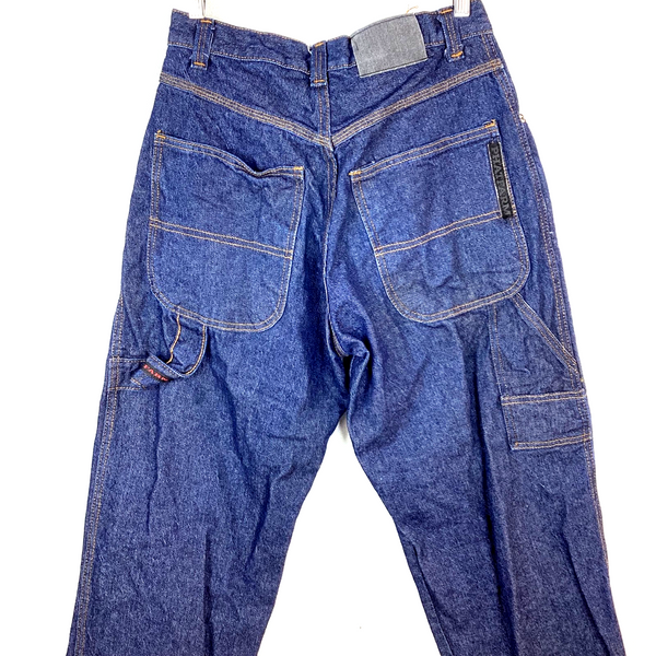 Vintage Phat Farm Denim Jean Size 29x31 Blue Baggy Y2K