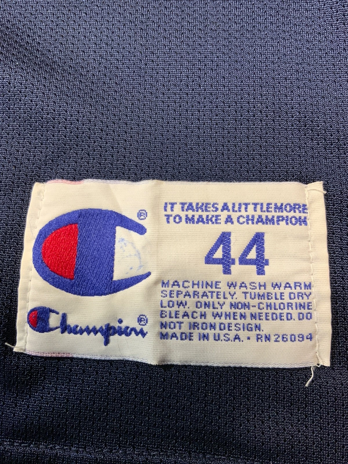 Vintage Team Usa Jersey Size 44 Champion Penny Hardaway Blue Olympics