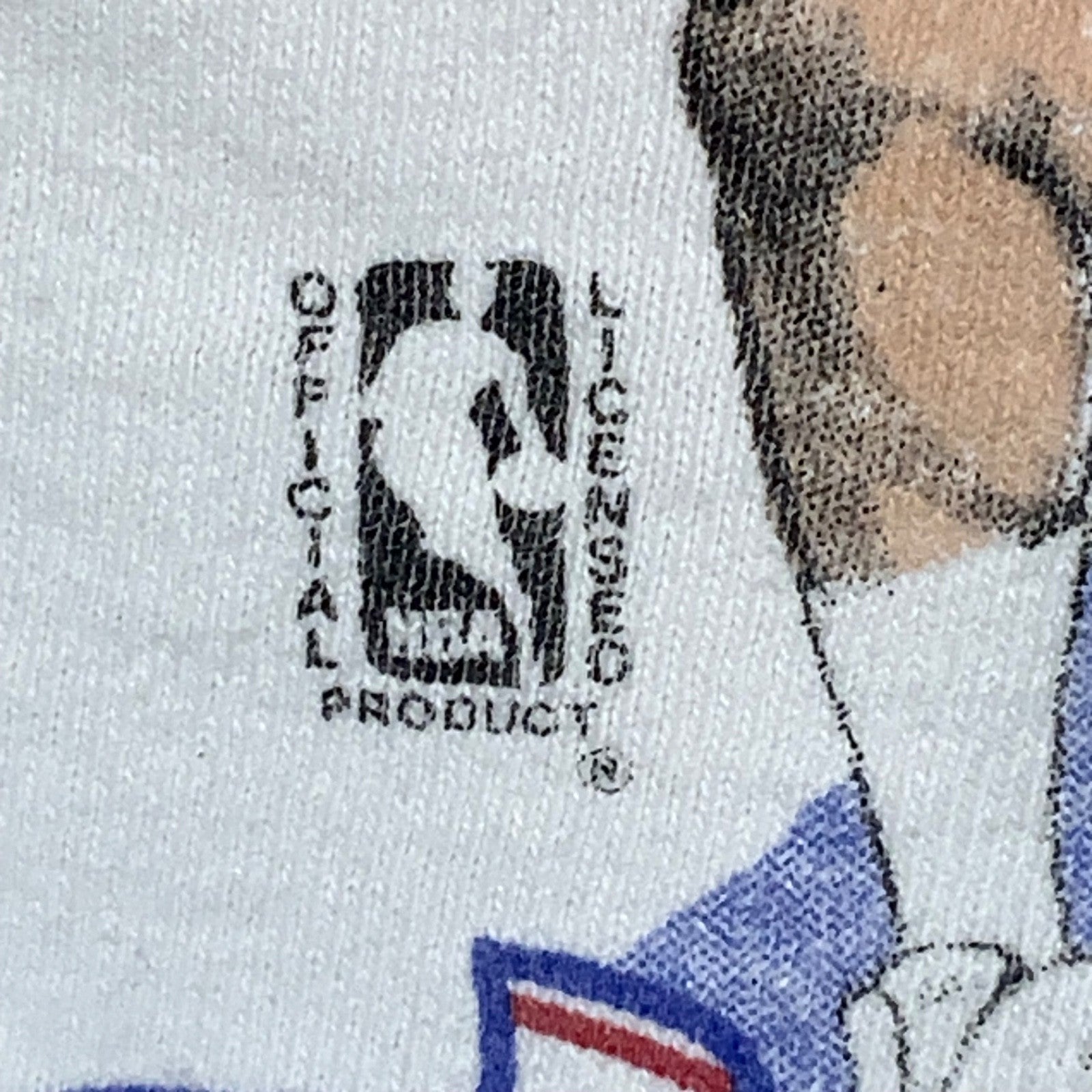 Vintage Detroit Pistons Caricature Salem TankTop Large White Nba 1989 Champs 80s