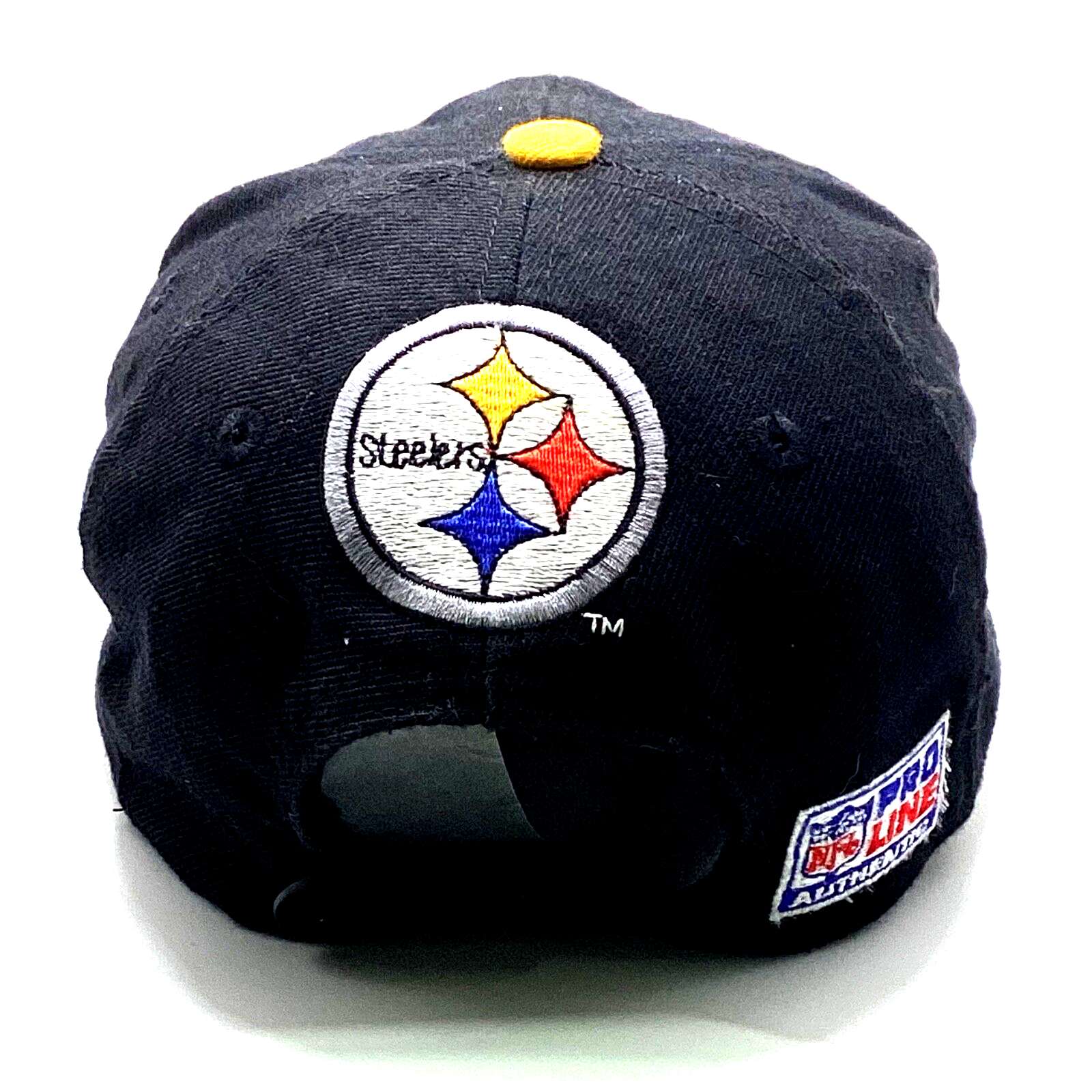 Vintage Pittsburgh Steelers Apex One SnapBack Hat Cap Adjustable Nfl Pro Line