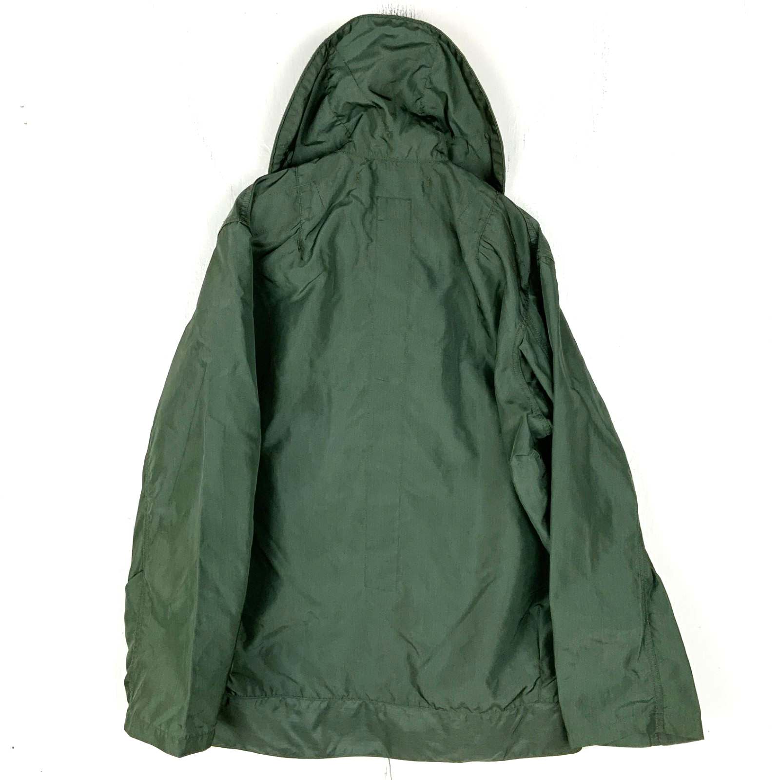 Vintage Us Army Jacket Size Large Green Full Zip Brill Bro Inc C-0748 1987