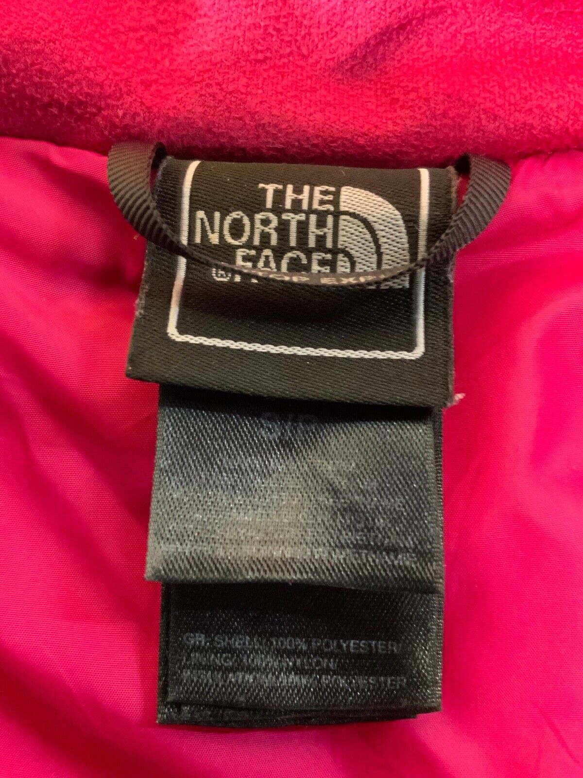 The North Face Women's Light Puffer Jacket Small Pink Full Zip