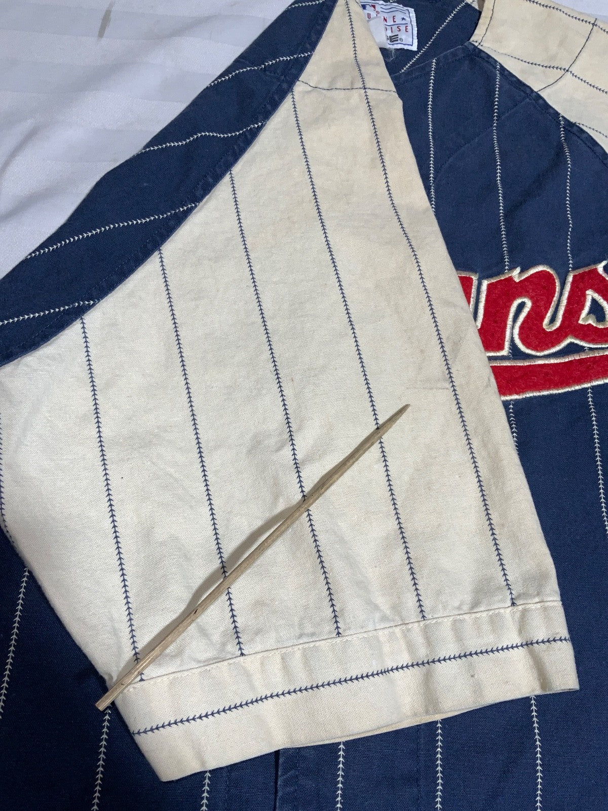 Vintage Cleveland Indians Jersey XL Mirage Genuine Merchandise Mlb Albert Belle