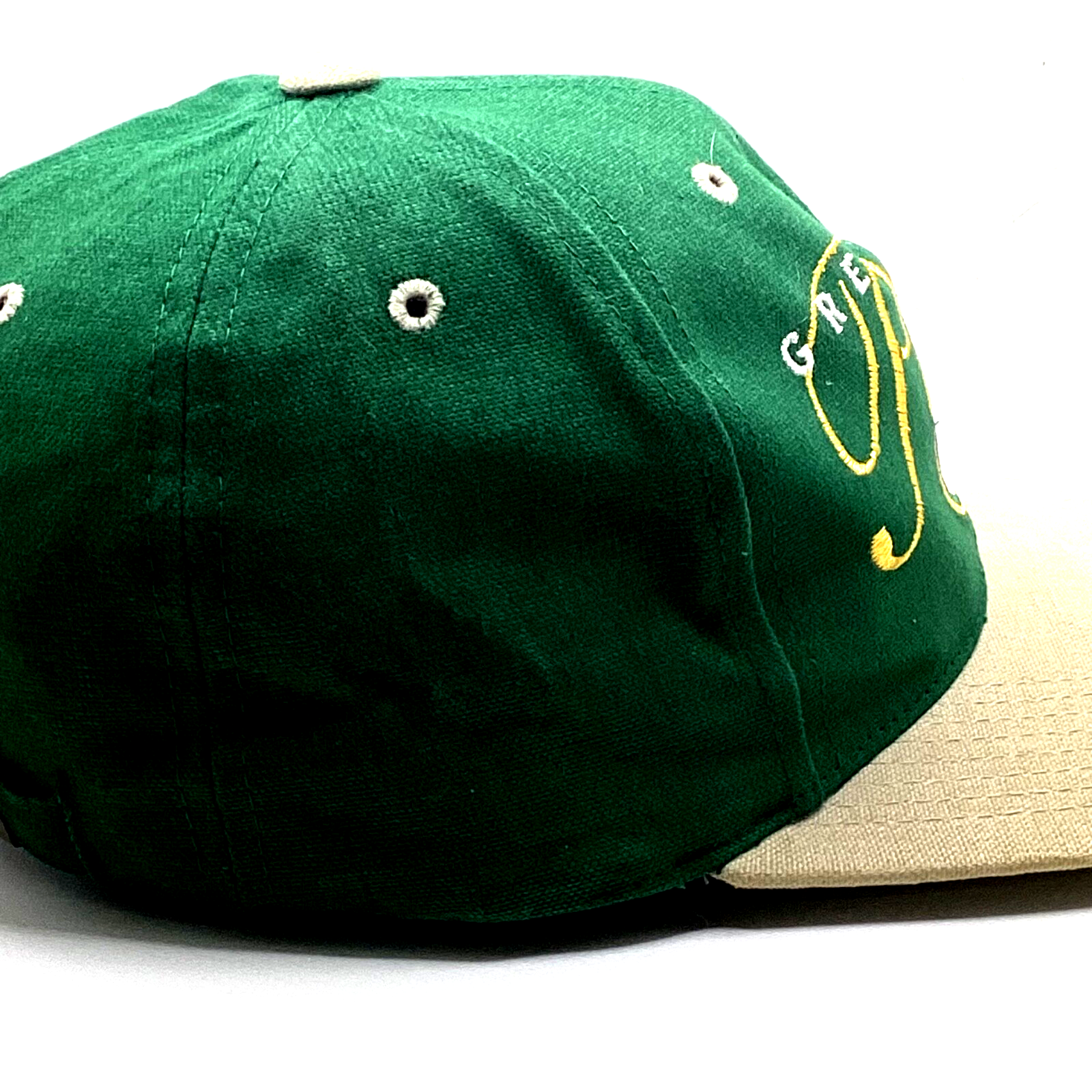 Vintage Green Bay Packers Script StrapBack Hat Cap Adjustable Nfl