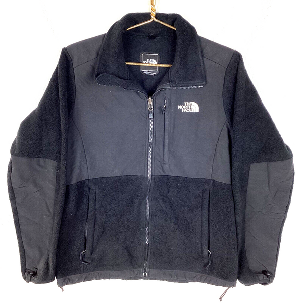The North Face Denali Fleece Sweater Jacket Womens Size Medium Black Full Zip