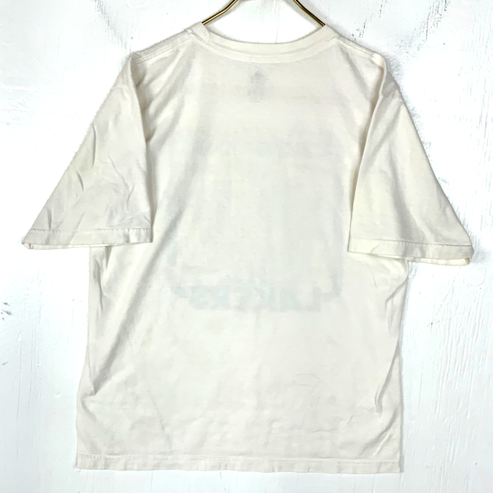 Los Angeles Lakers Caricature Adidas T-shirt Medium White 2010 Nba Champs Kobe