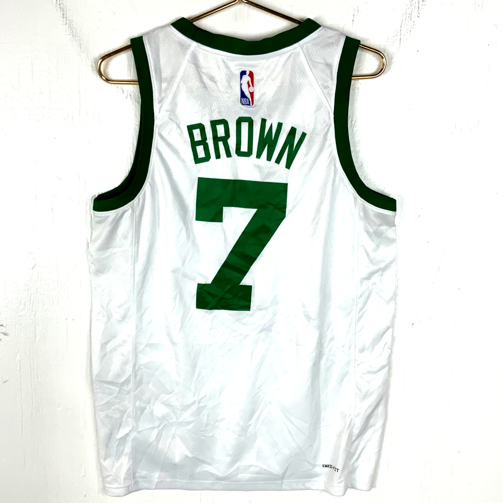 Boston Celtics Jersey Size 44 Medium Nike Jaylen Brown Nba Classic Edition