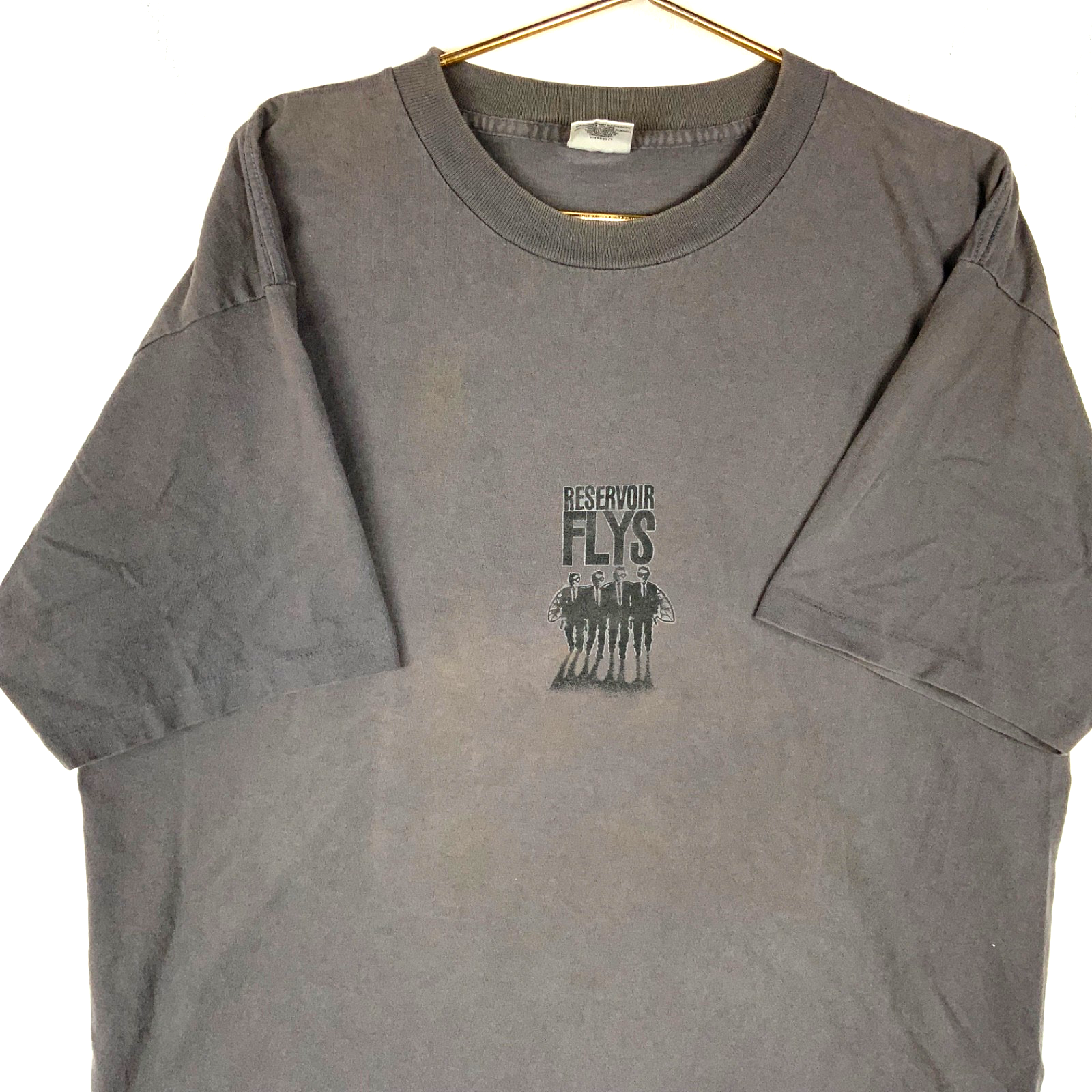 Vintage Reservoir Flys T-Shirt XL Gray Made Usa Single Stitch 90s