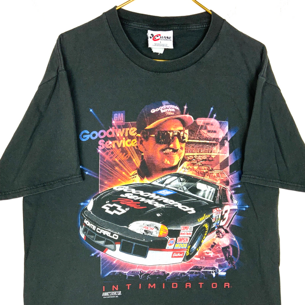 Vintage Nascar Racing Chase T-Shirt Large Black Dale Earnhardt Intimidator