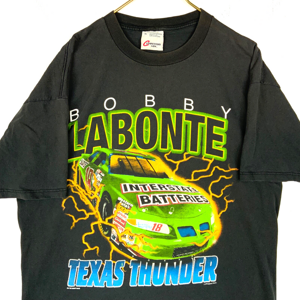 Vintage Nascar T-shirt XL Competitors View Texas Thunder 1998 Bobby Labonte 90s