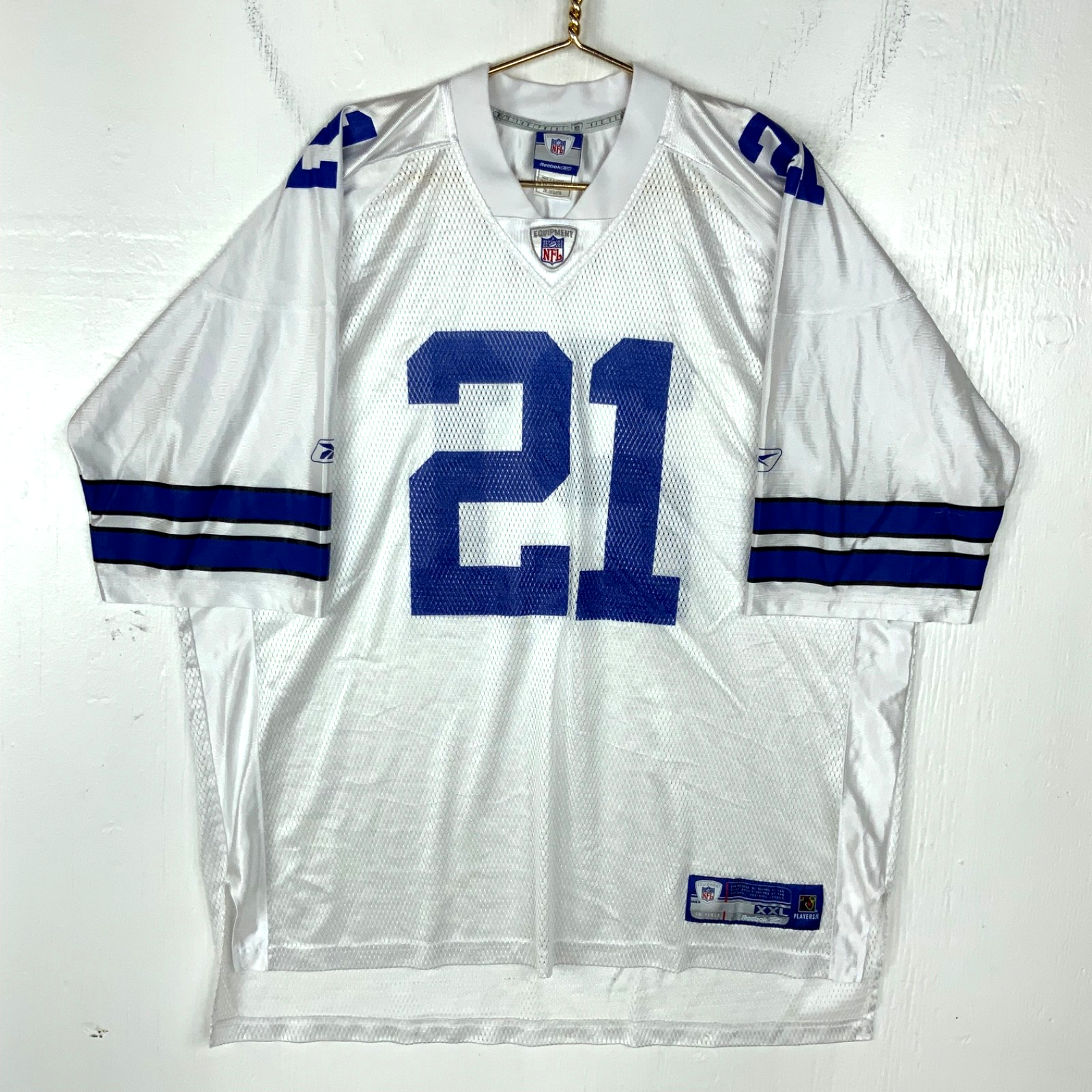 Dallas Cowboys Jersey 2XL Reebok Julius Jones White Nfl
