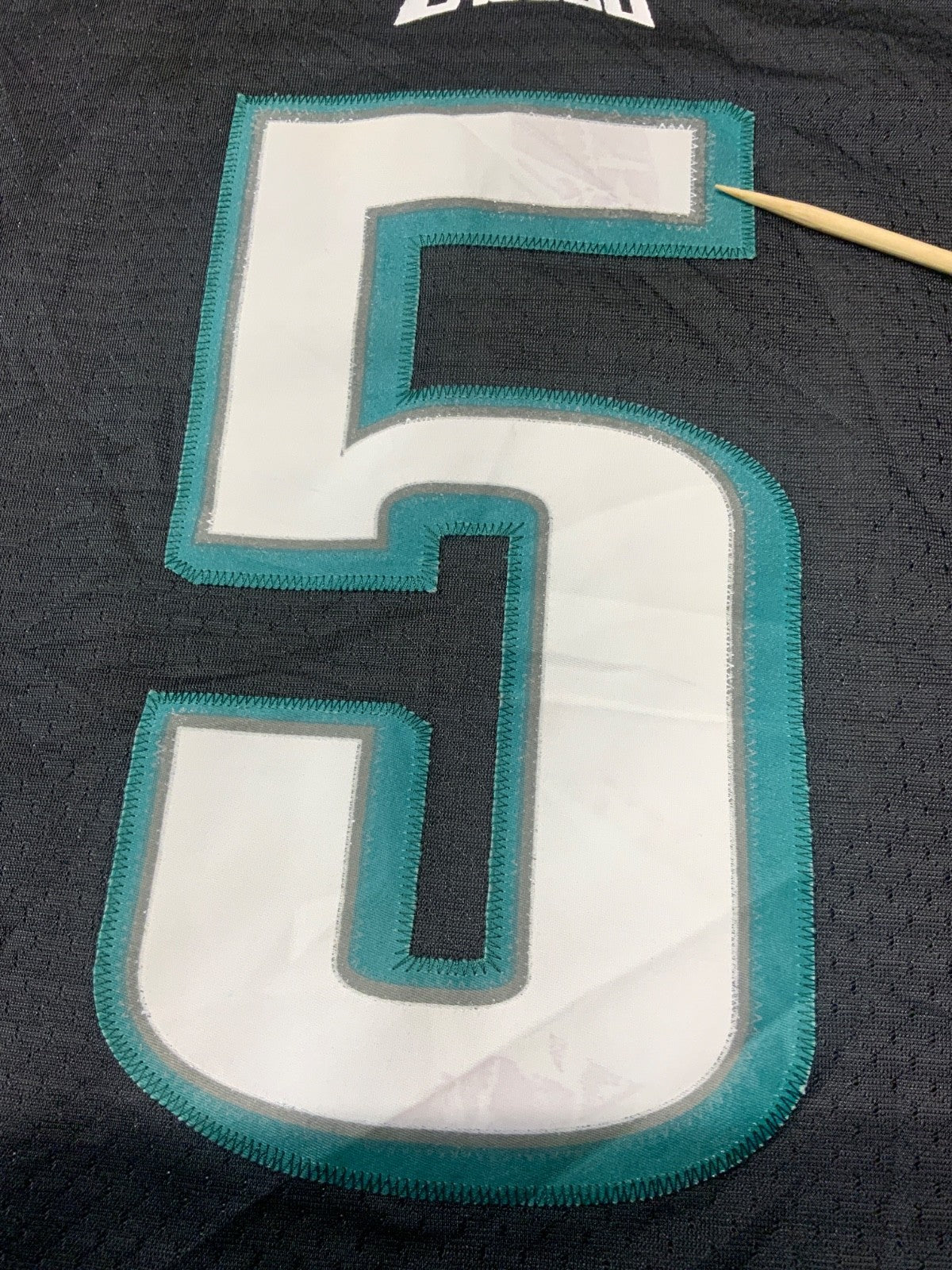 Vintage Philadelphia Eagles Jersey Medium Reebok Donovan McNabb Black Nfl