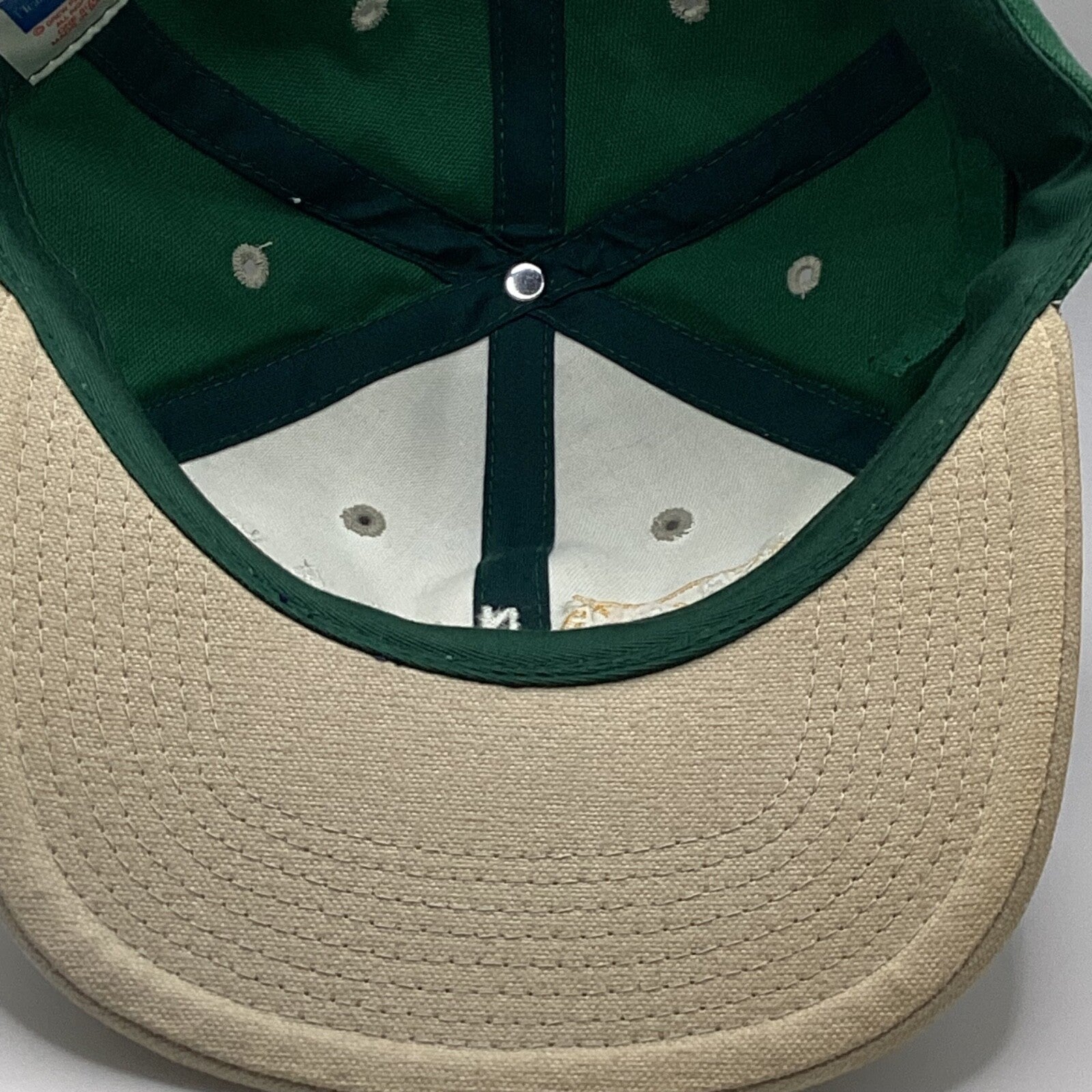 Vintage Green Bay Packers Script StrapBack Hat Cap Adjustable Nfl