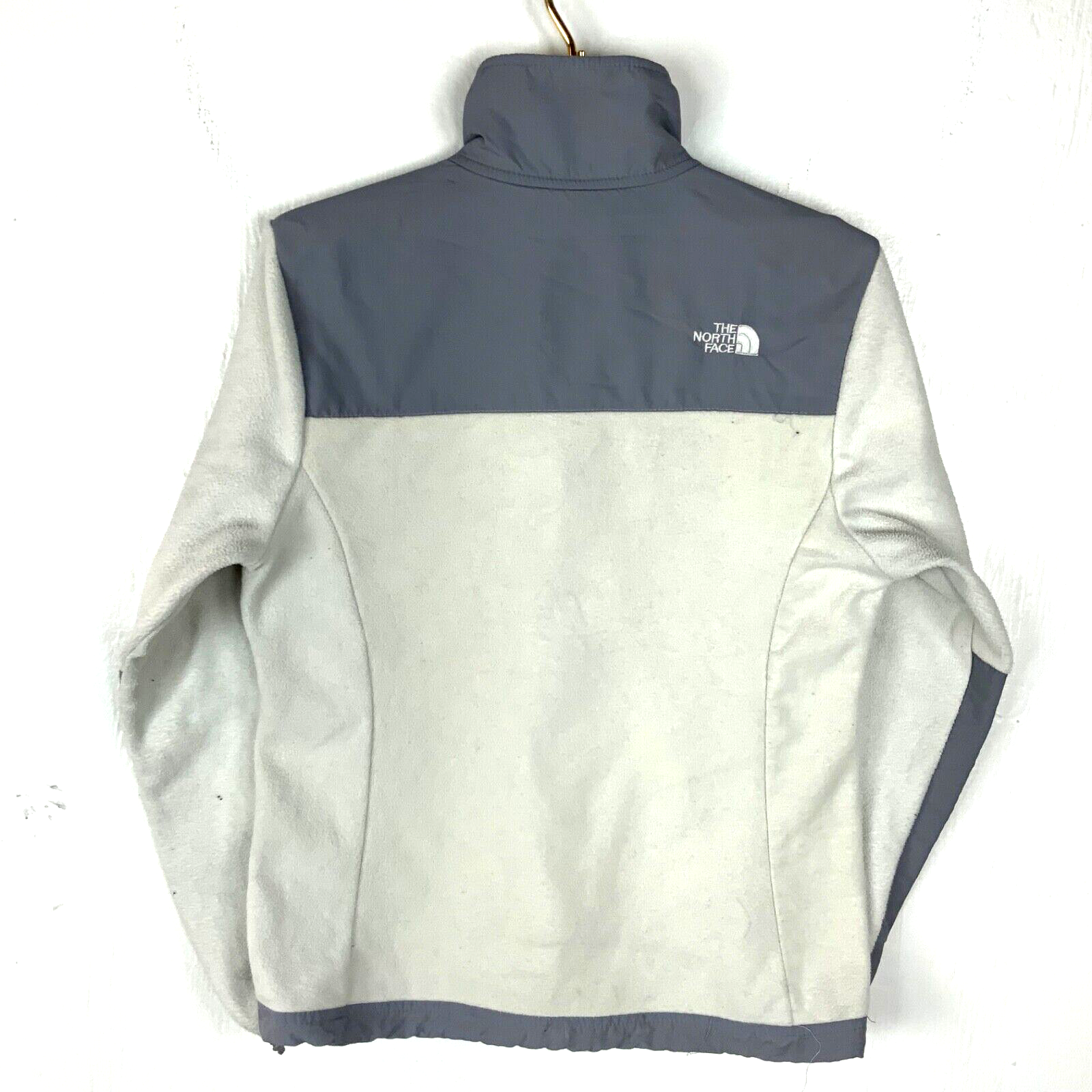 The North Face Denali Fleece Sweater Jacket Women’s Medium White Full Zip
