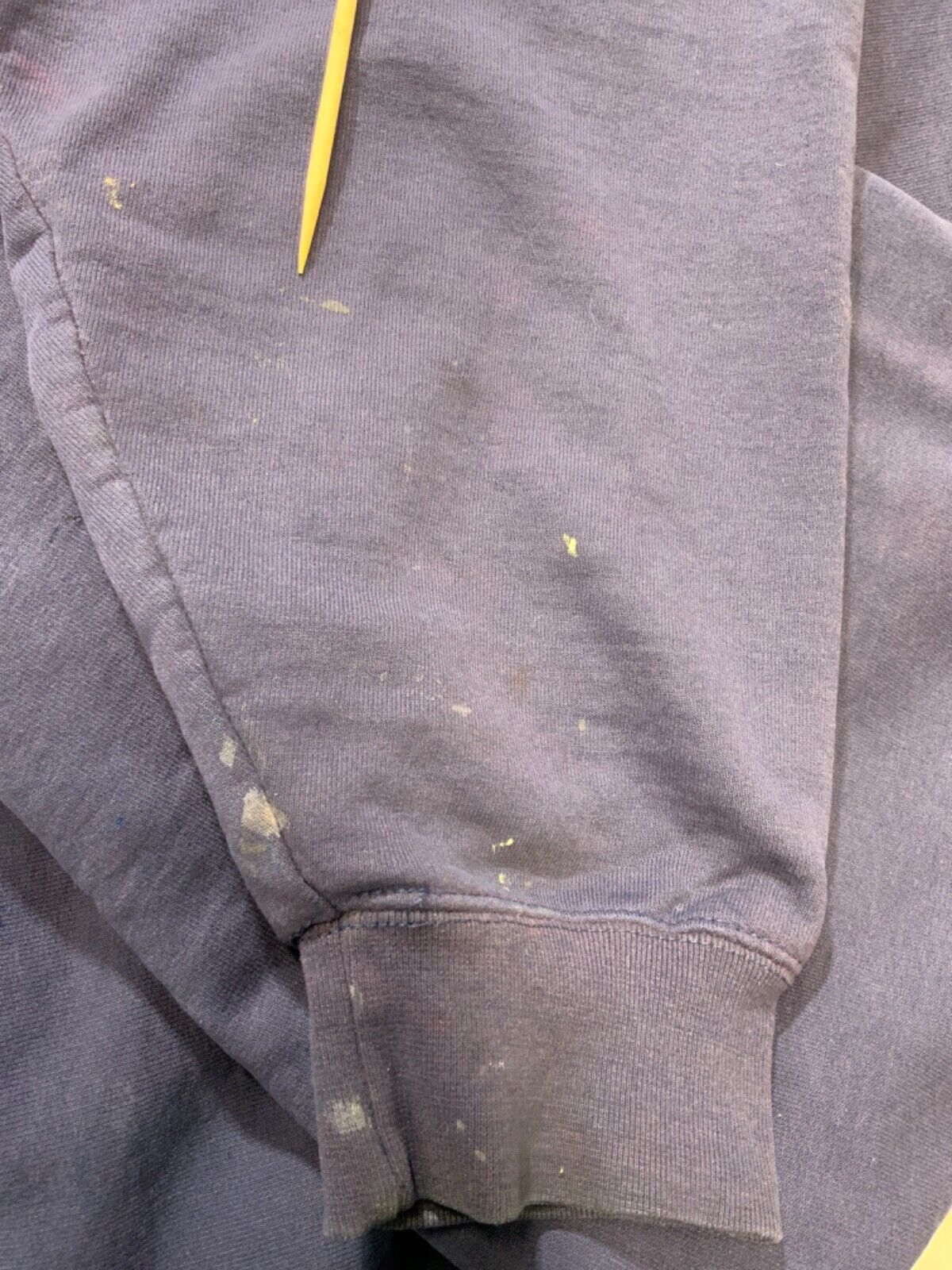 Vintage Carhartt Active Lined Sweatshirt Hoodie Jacket 3XL Tall Blue Workwear