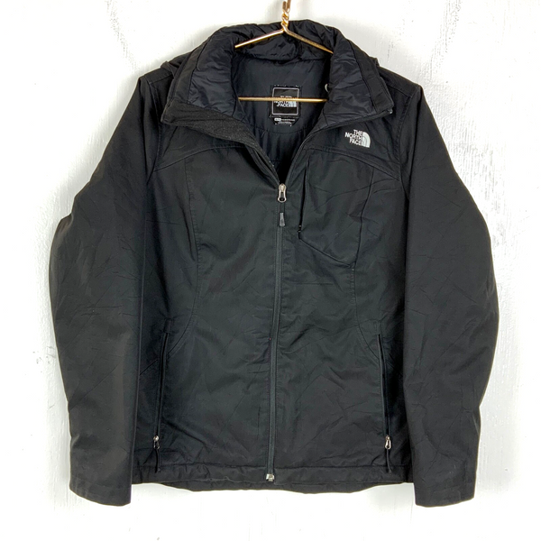 The North Face Women's Jacket Size XL Black Full Zip Insulated Windbreaker