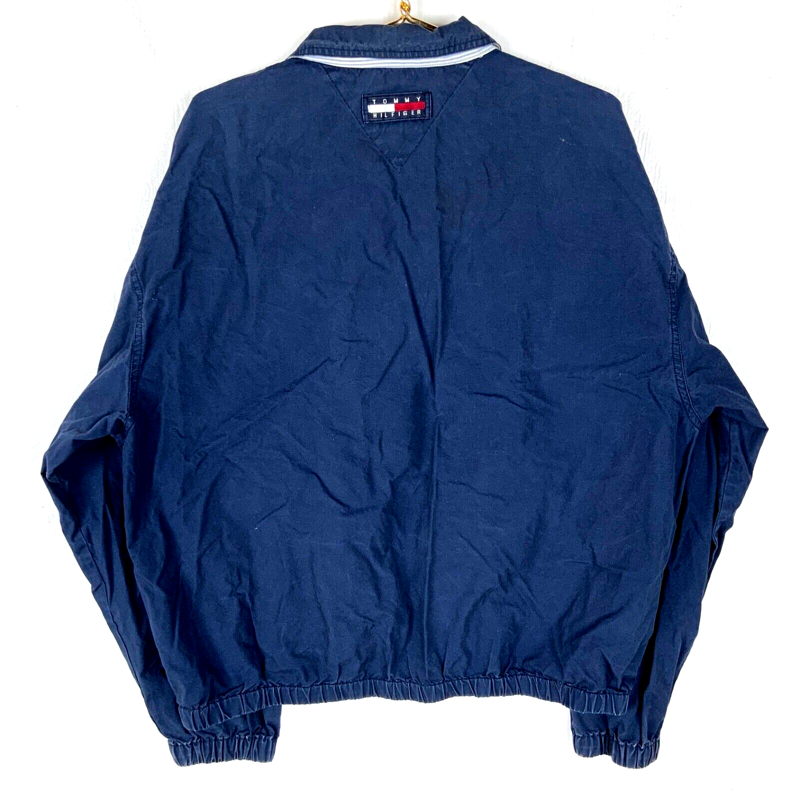 Vintage Tommy Hilfiger Harrington Jacket XL Blue Full Zip 90s