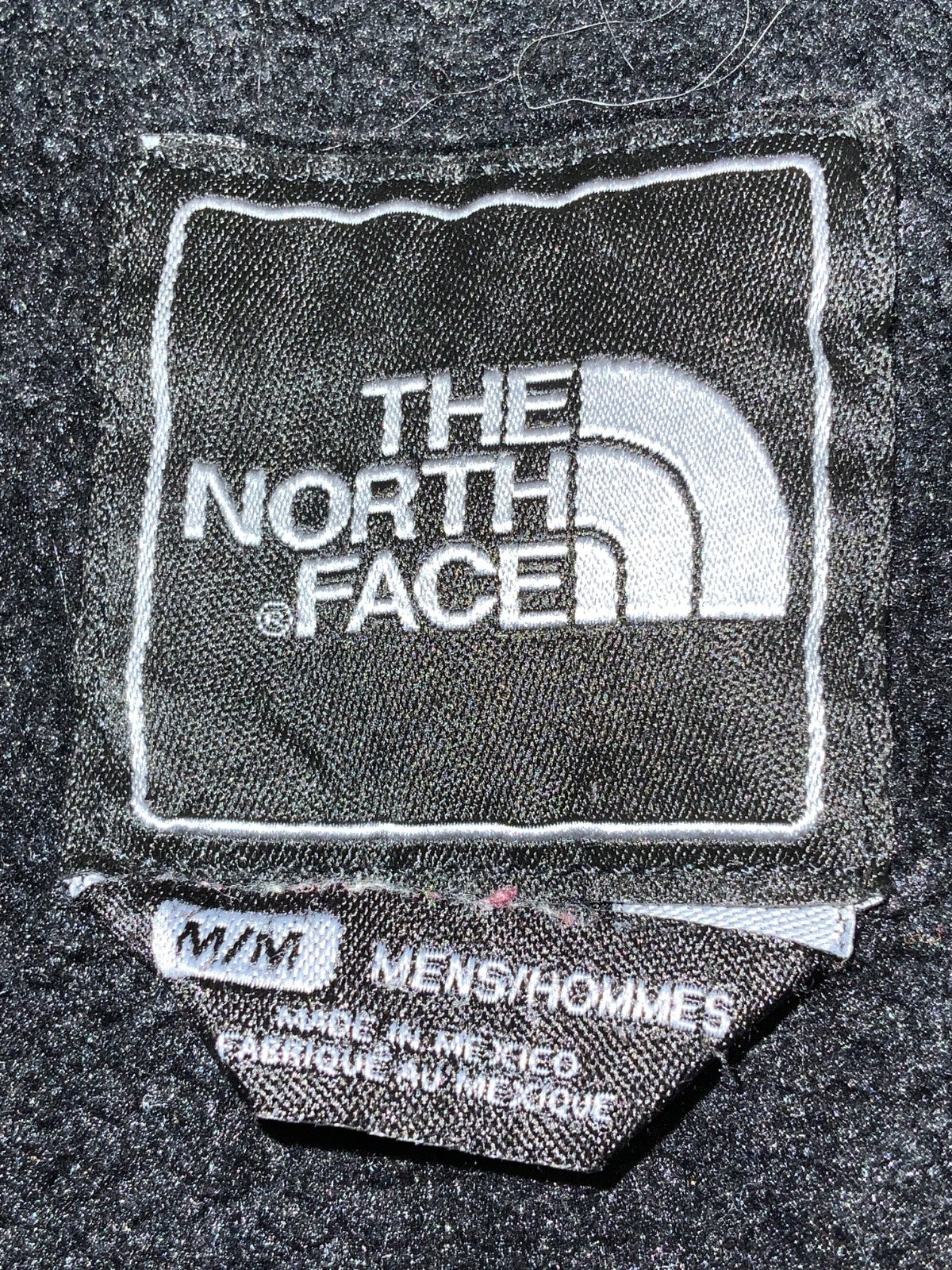 The North Face Denali Fleece Sweater Jacket Medium Black Full Zip Polartec