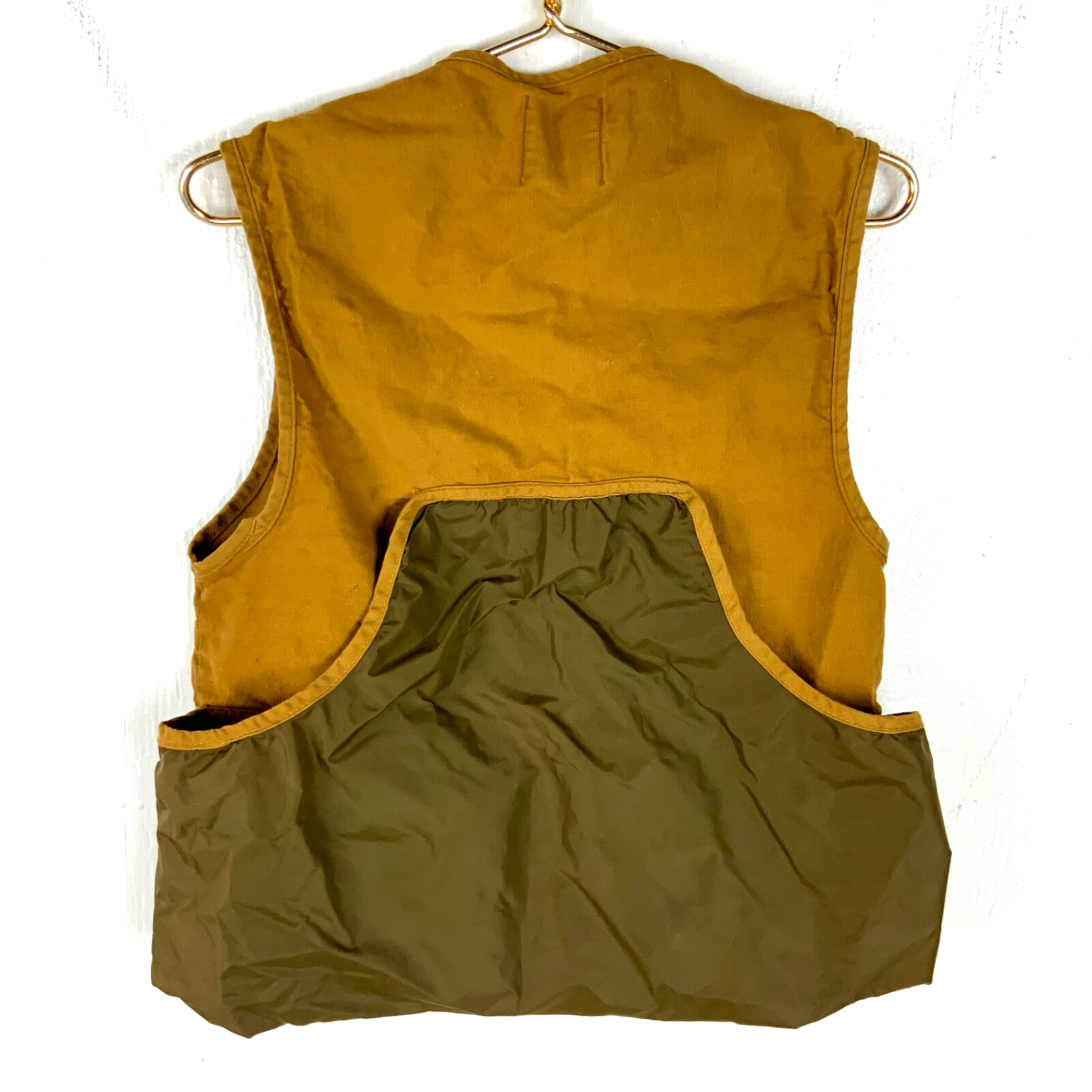 Vintage 1970's Hunting Vest XS Brown Full Zip Herter’s Hudson's Bay Made In Usa