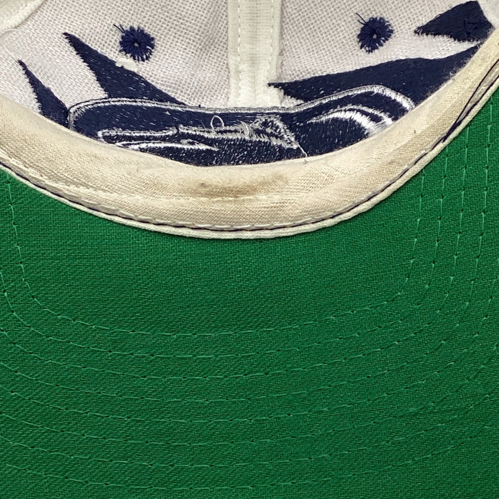 Vintage Penn State Nittany Lions Sharktooth Snapback Hat Logo Athletic Ncaa 90s
