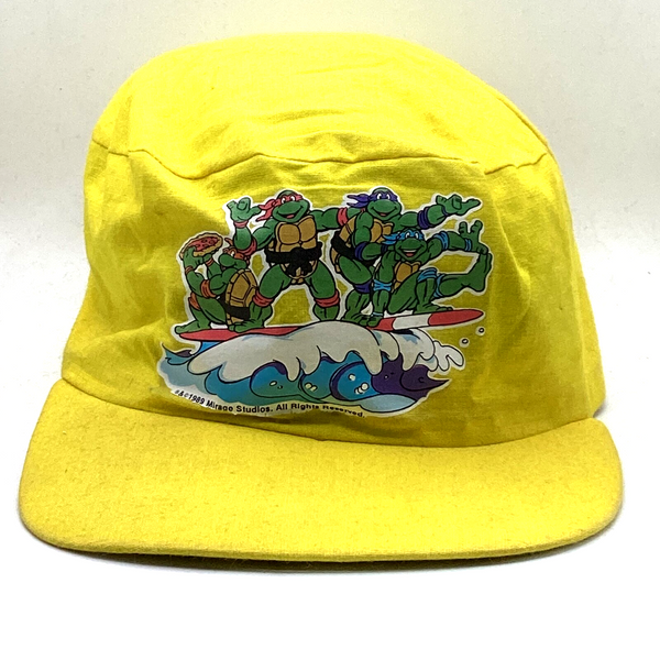 Vintage Teenage Mutant Ninja Turtles Universal Painters Hat Cap Made In Usa