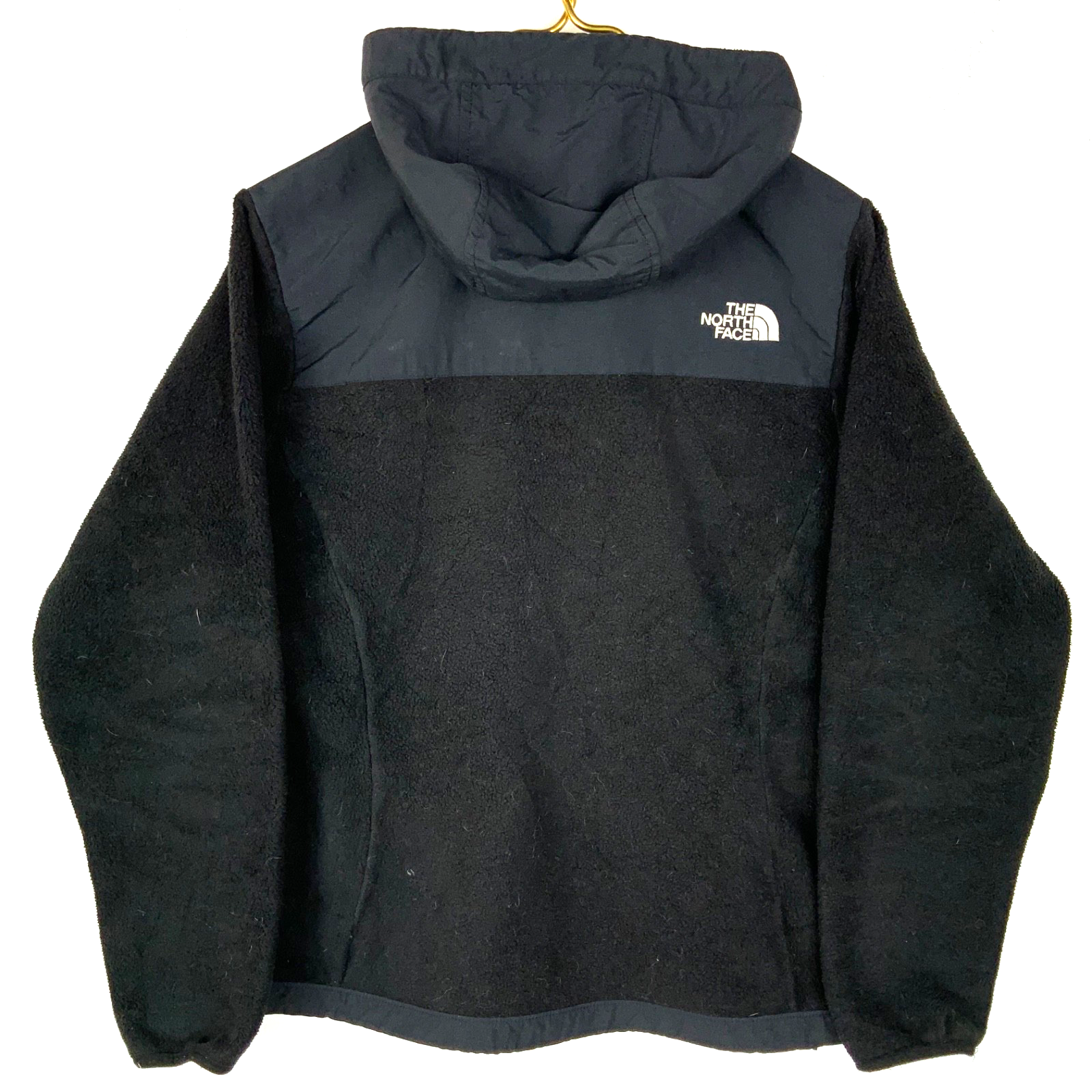 The North Face Denali Fleece Sweater Jacket Women's Small Black Full Zip Hooded
