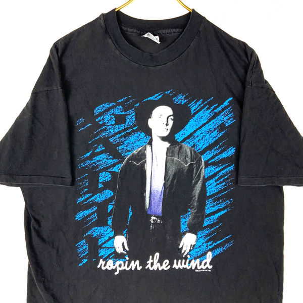 Vintage Garth Brooks T-Shirt XL You Gotta Believe 1991 Roping The Wind Tour 90s