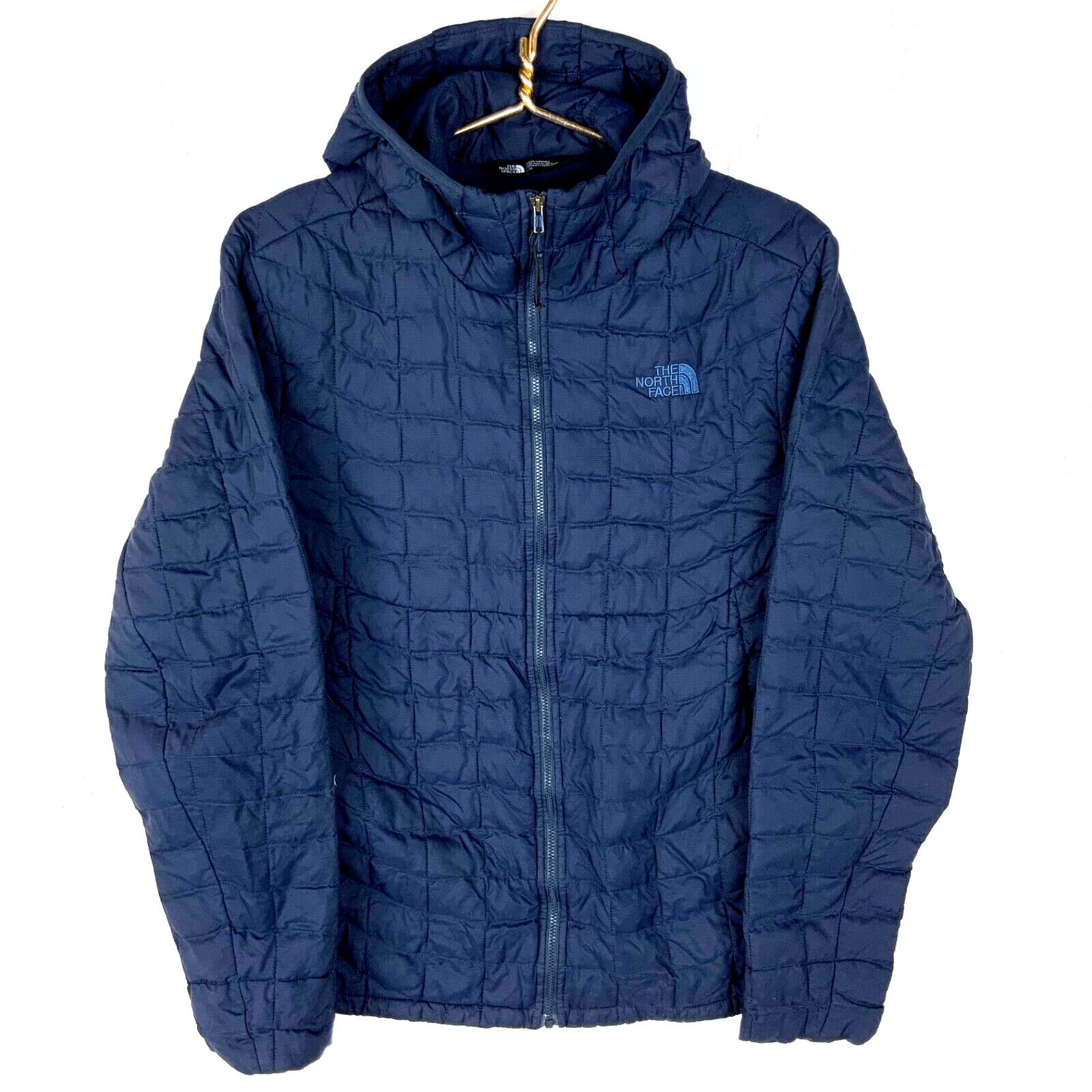 The North Face Light Puffer Jacket Large Blue Full Zip