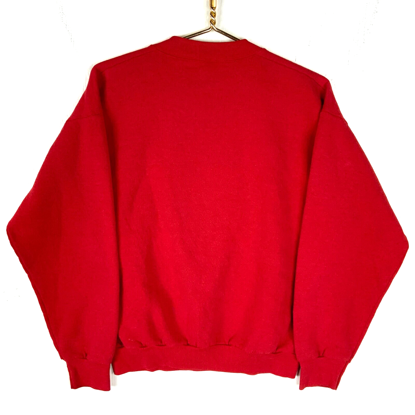 Vintage Wisconsin Badgers Sweatshirt Large Red Ncaa 1994 Rose Bowl Made Usa 90s