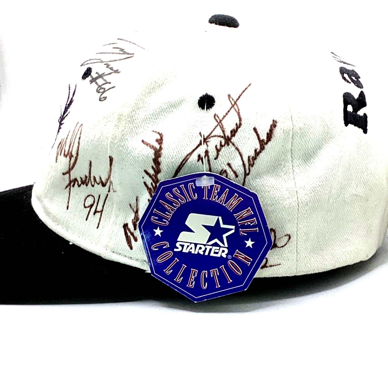 Vintage Starter Baltimore Ravens Autographed SnapBack Hat Cap Adjustable Nfl