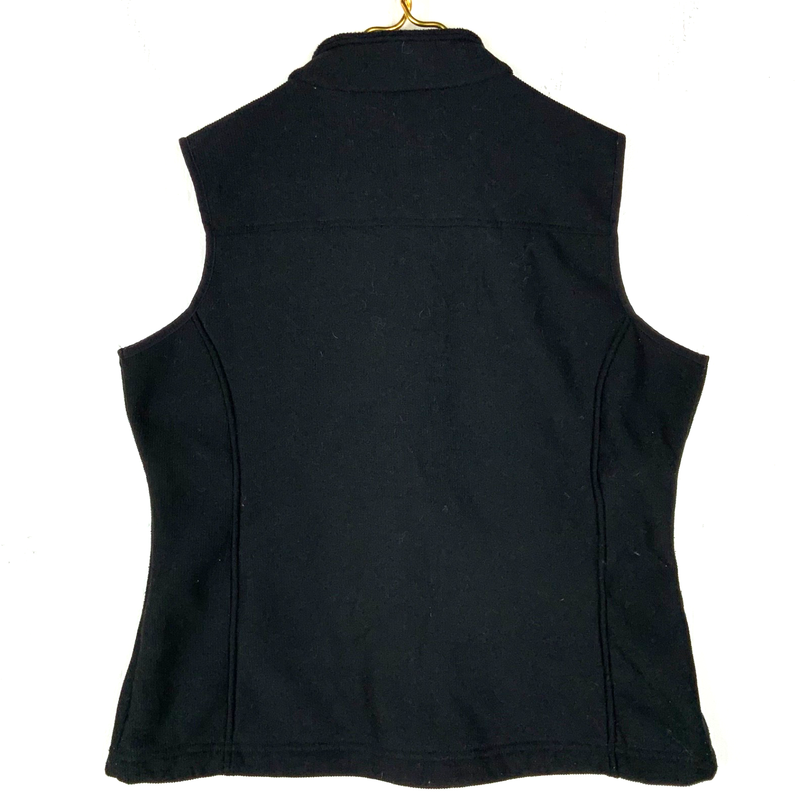 Carhartt Fleece Sweater Vest Women’s Size XL Black Full Zip Work Wear WV28 BLK