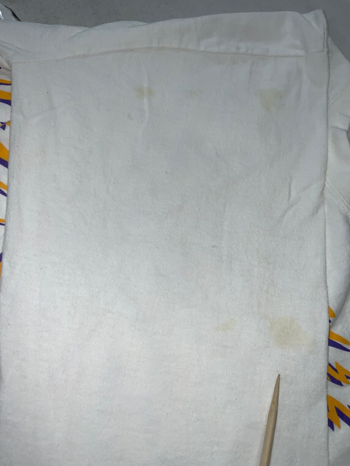 Vintage Los Angeles Lakers Starter T-shirt Medium White Long Sleeve 90s