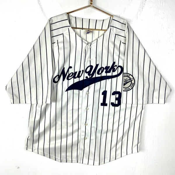 Vintage New York Yankees Alex Rodriguez Jersey 2XL Function Future Pinstripe Mlb