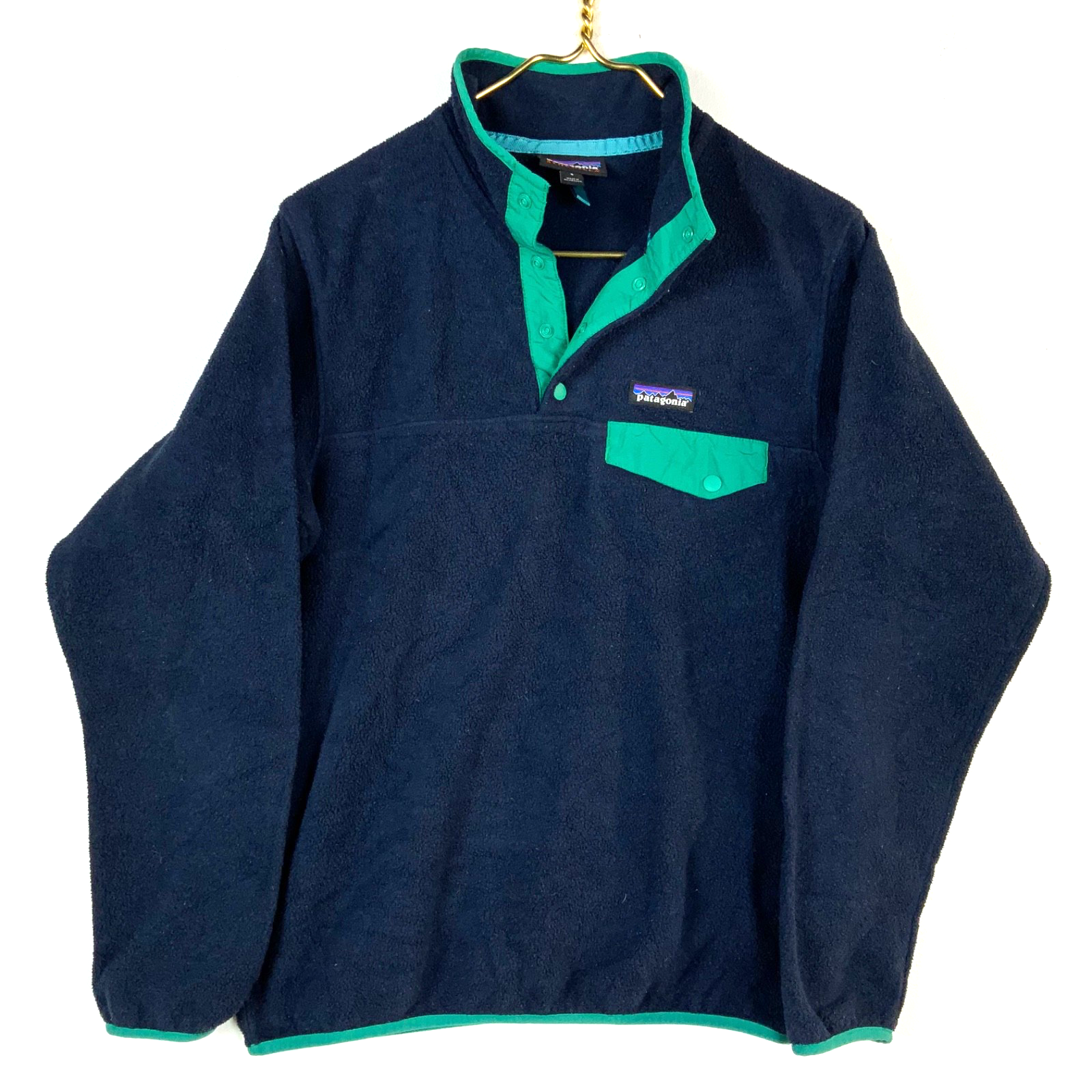 Patagonia Lightweight Synchilla Snap-T Fleece Sweater Jacket Women’s Small Blue