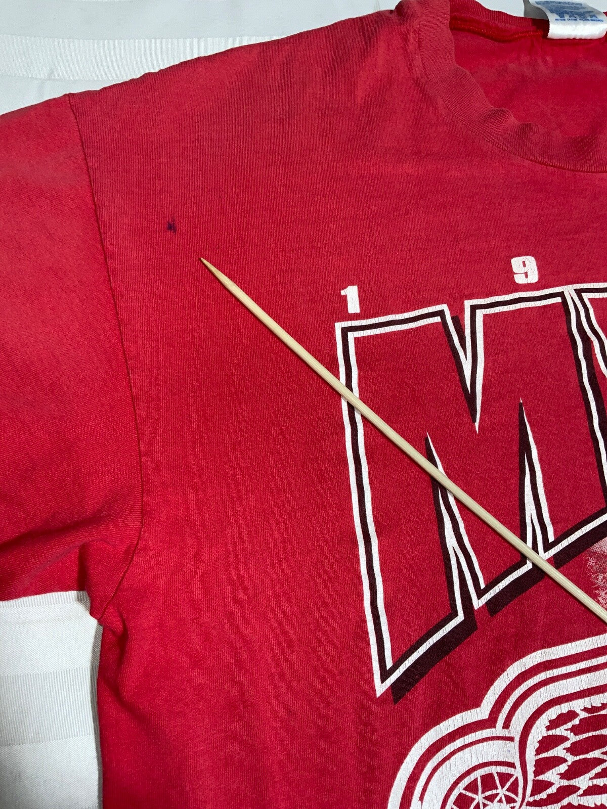 Vintage Detroit Red Wings Stanley Champs T-shirt XL Nhl 1998 Mvp Steve Yzerman