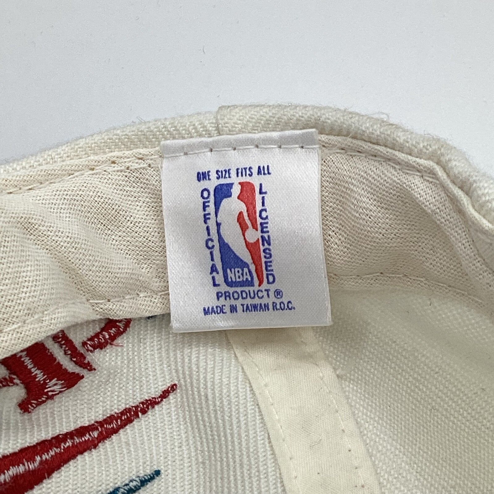 Vintage Detroit Pistons Logo Athletic Diamond Cut Snapback Hat Nba 90s