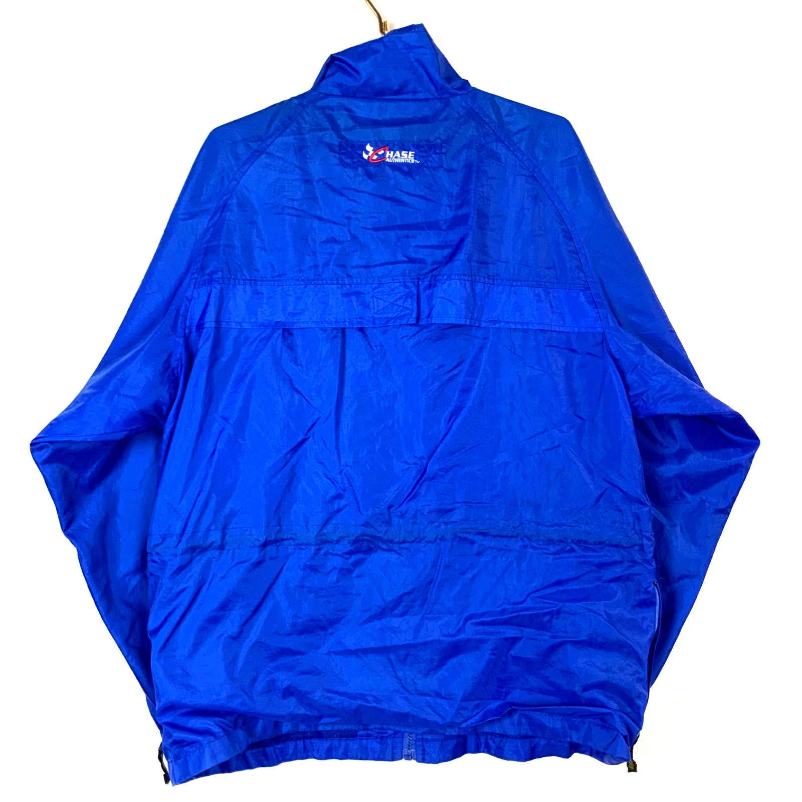 Vintage Dale Jarrett Chase Jacket Large Windbreaker Blue Nascar Full Zip