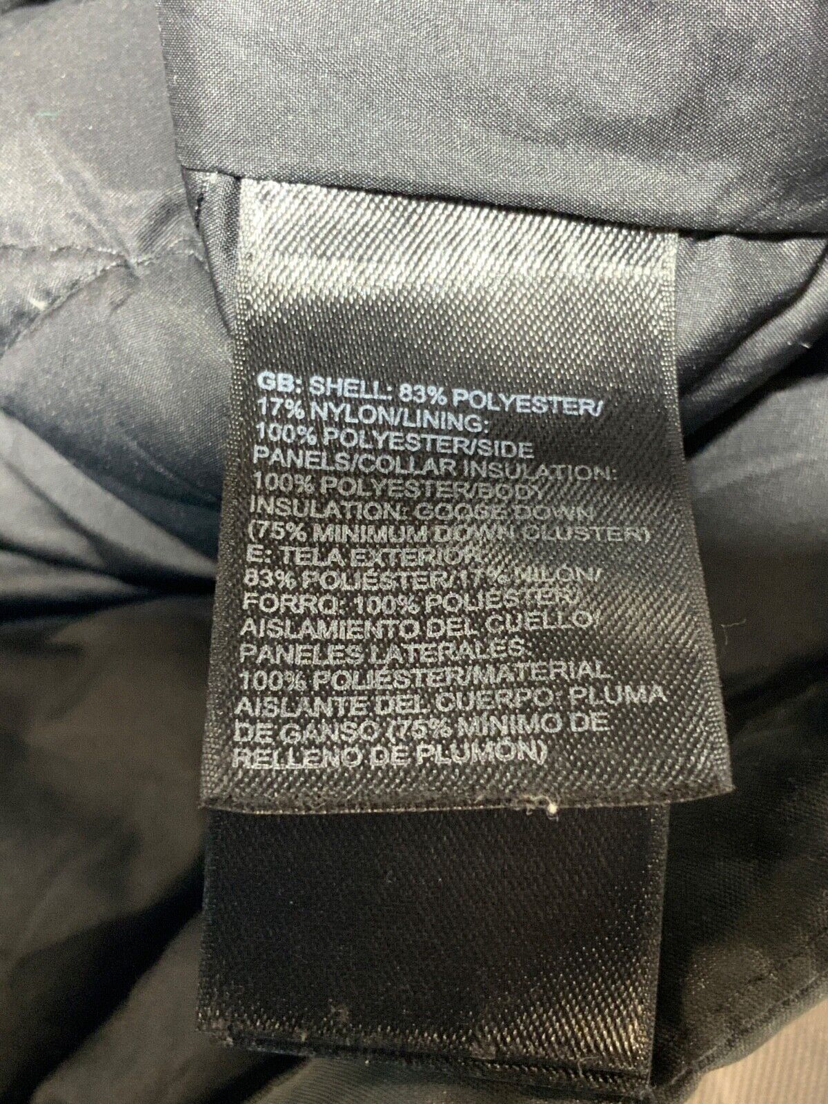 The North Face Women's 550 Down Puffer Vest Size Small Black Full Zip