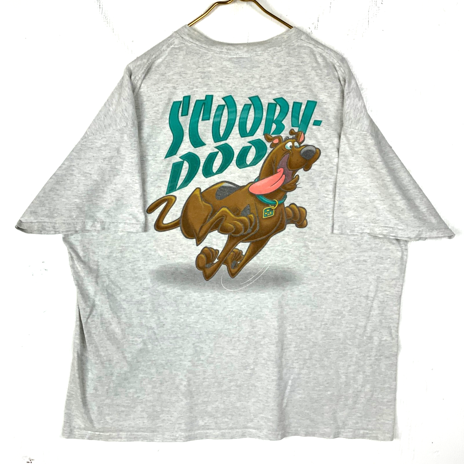 Vintage Scooby-Doo T-Shirt 3XL Gray Warner Bros Cartoon Where Are You? 90s