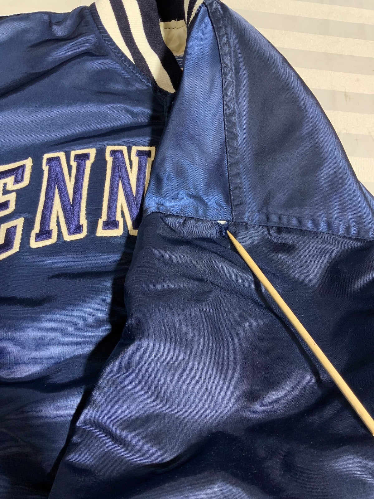 Vintage Penn State Nittany Lions Starter Jacket XL Bomber Snap Button Ncaa 90s