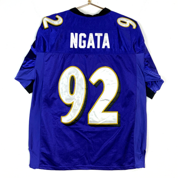 Baltimore Ravens Jersey Size 48 Reebok Haloti Ngata Purple Nfl