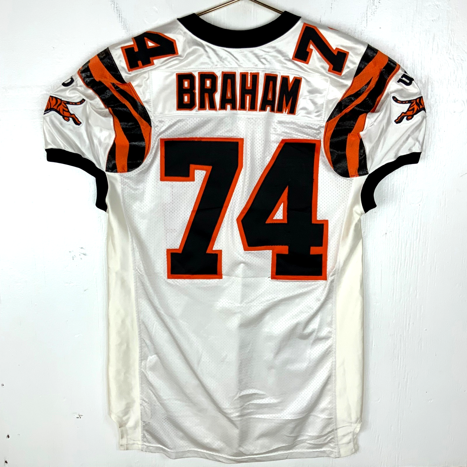 Cincinnati Bengals Jersey Size 54 Wilson Rich Braham Nfl Authentic Team Issued