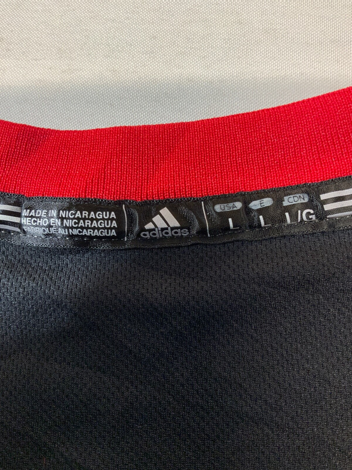 Portland Trail Blazers Jersey Large Adidas Damian Lillard Black Nba