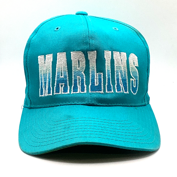 Vintage Florida Marlins Annco SnapBack Hat Cap Adjustable Mlb